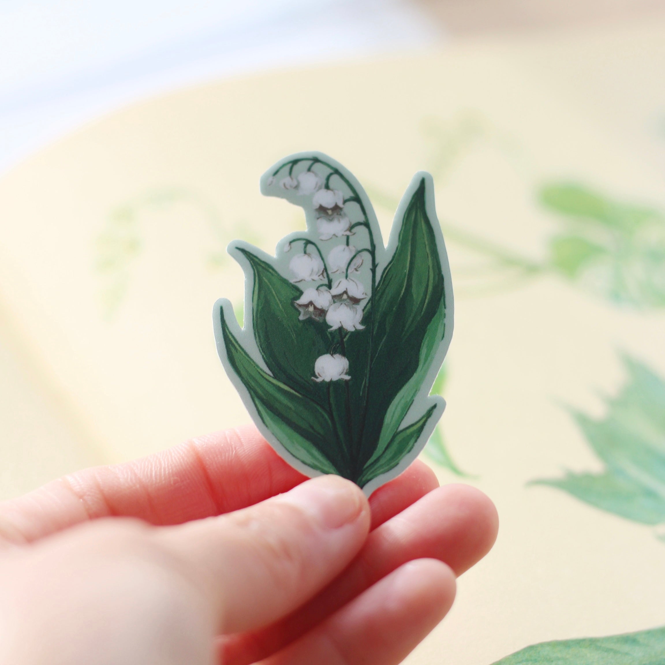 Lily-of-the-Valley Sticker
