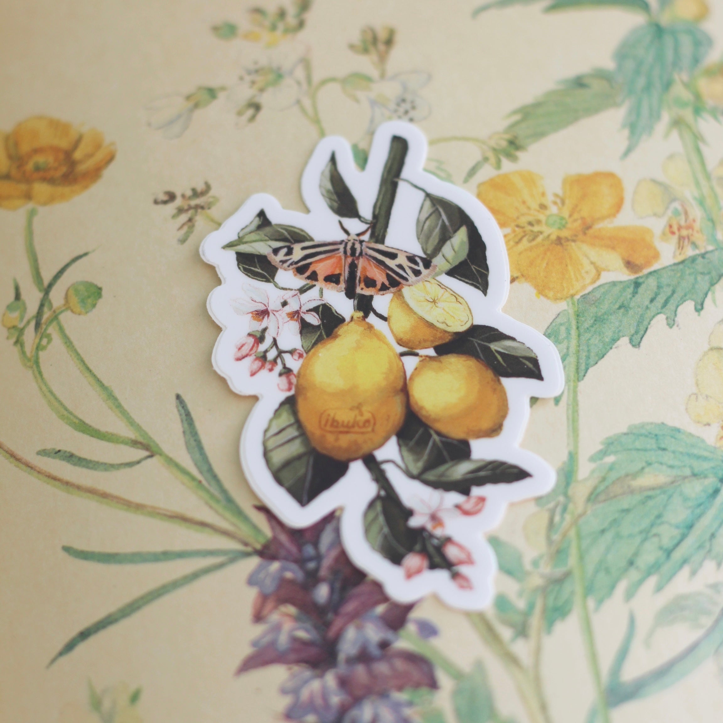 Lemon Branch Sticker