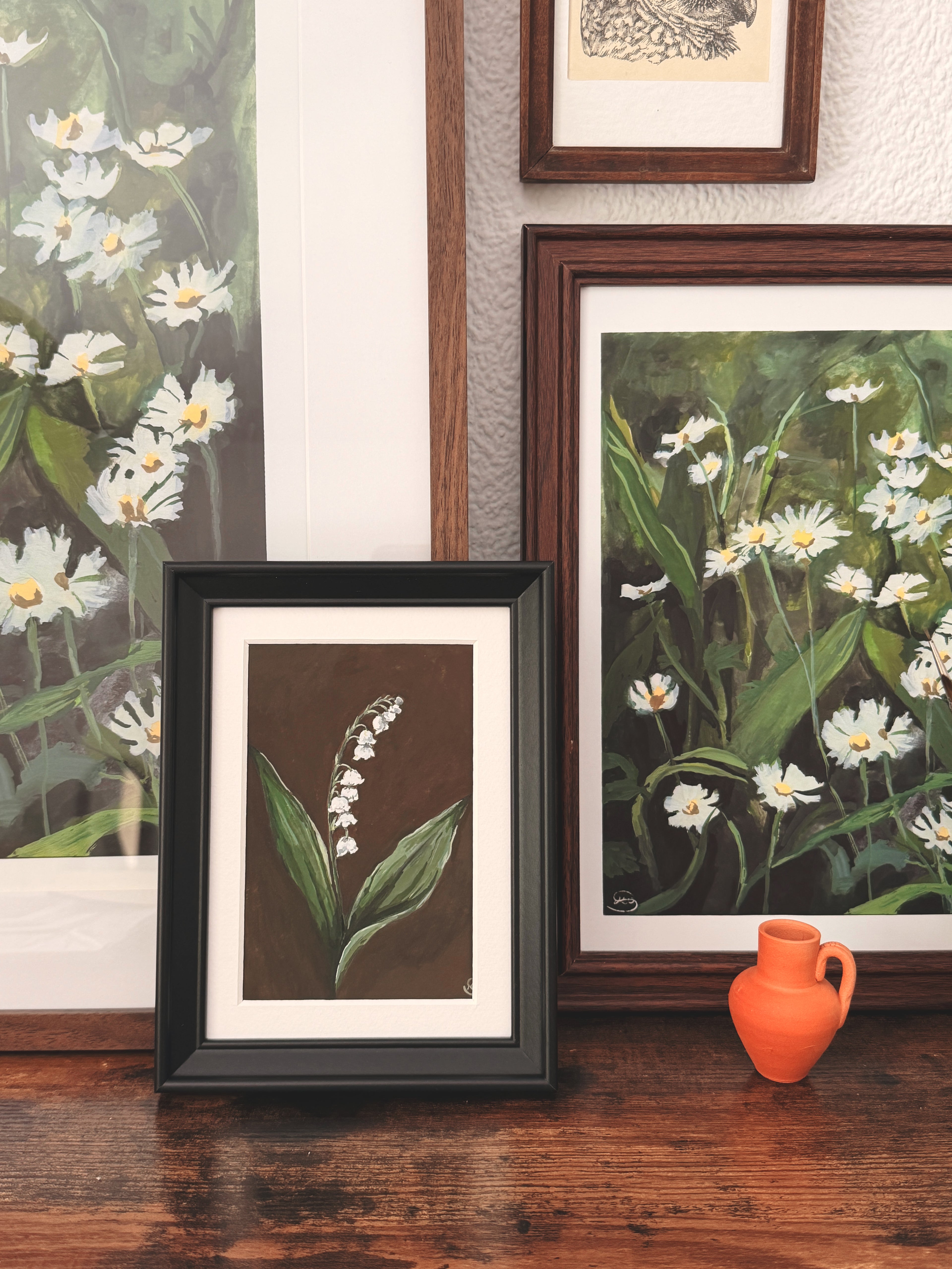 Lily-of-the-Valley Study 03 Original (A6)