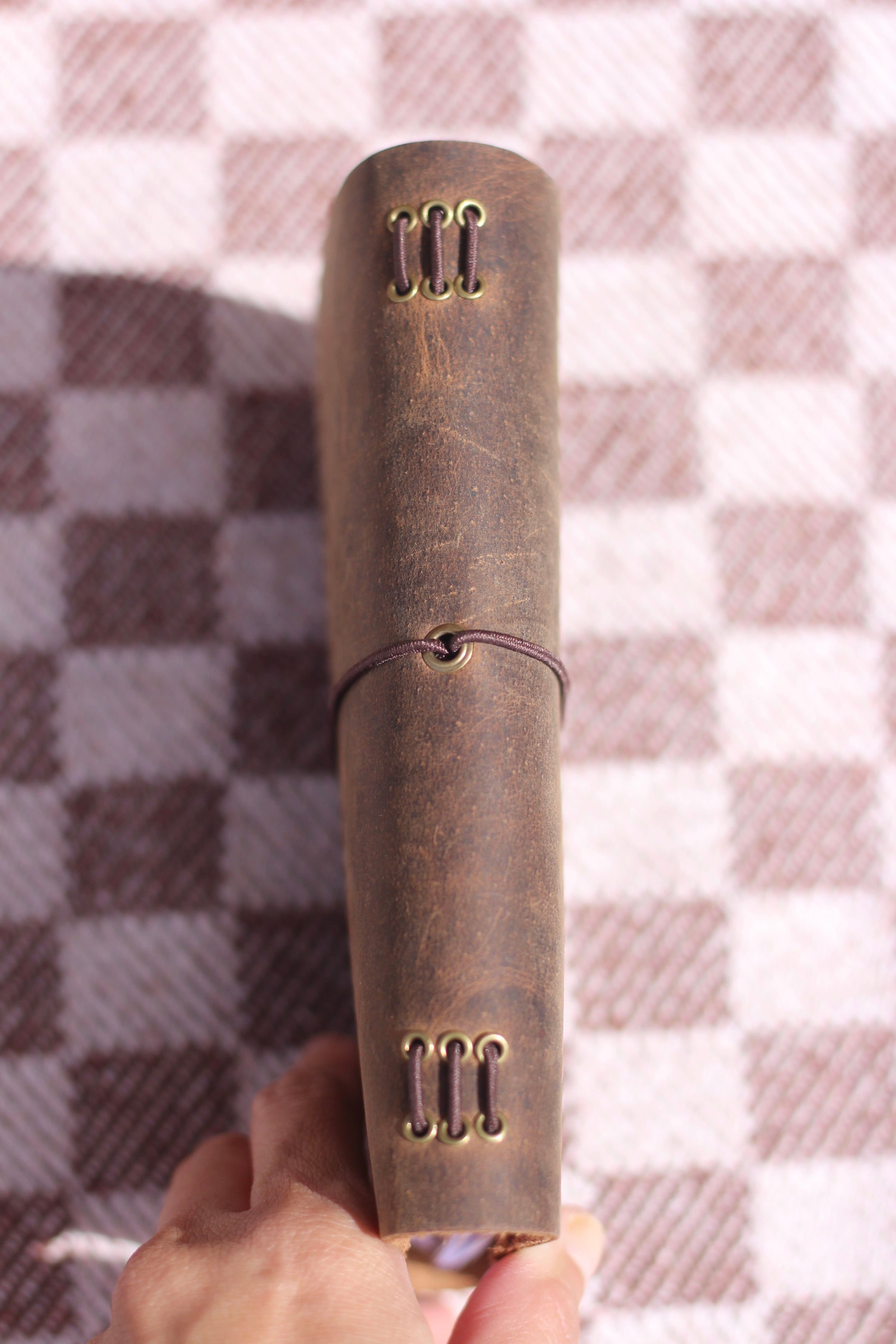 Handmade Leather Traveler’s Notebook Cover