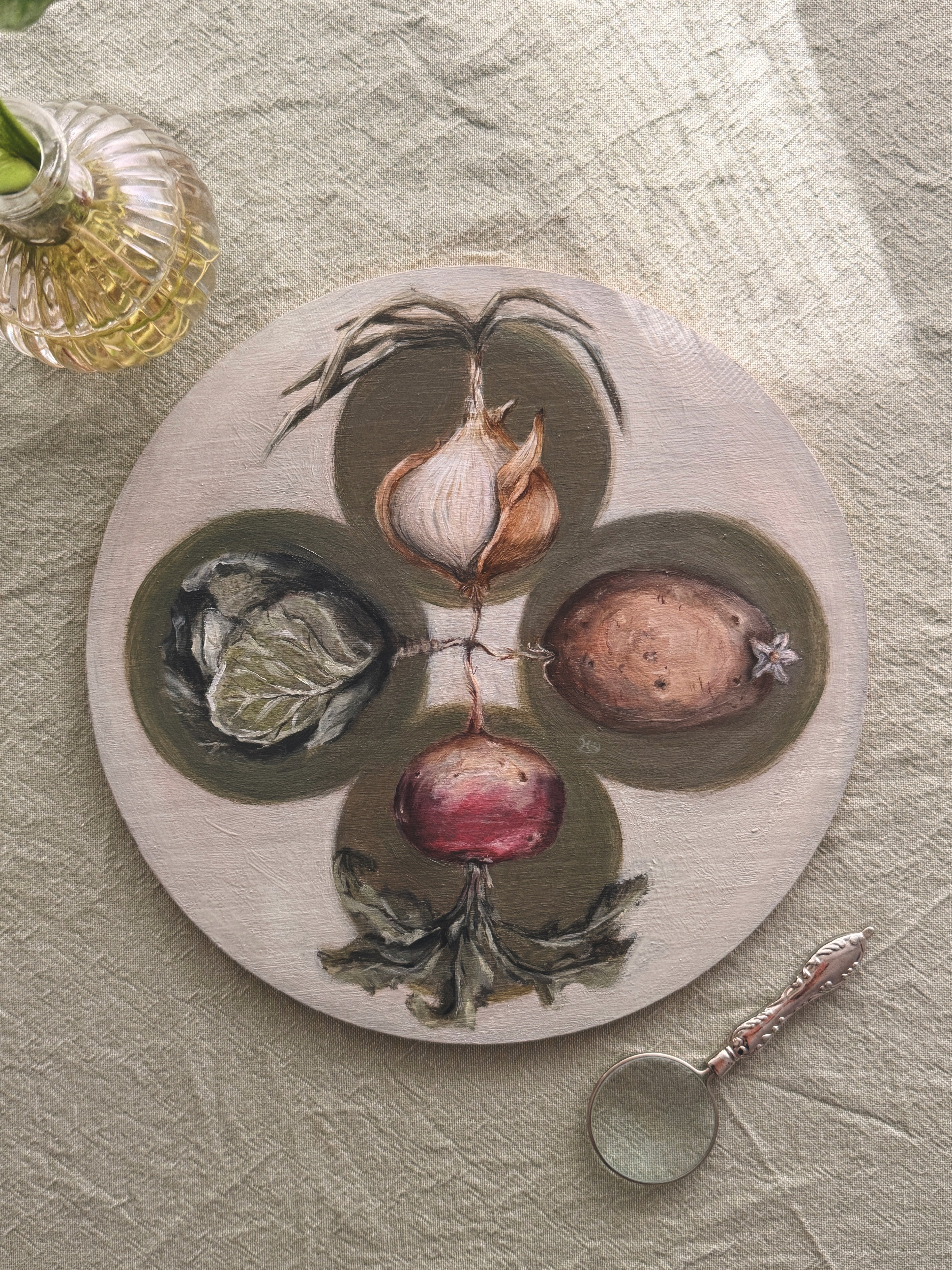 "the rooted garden" print