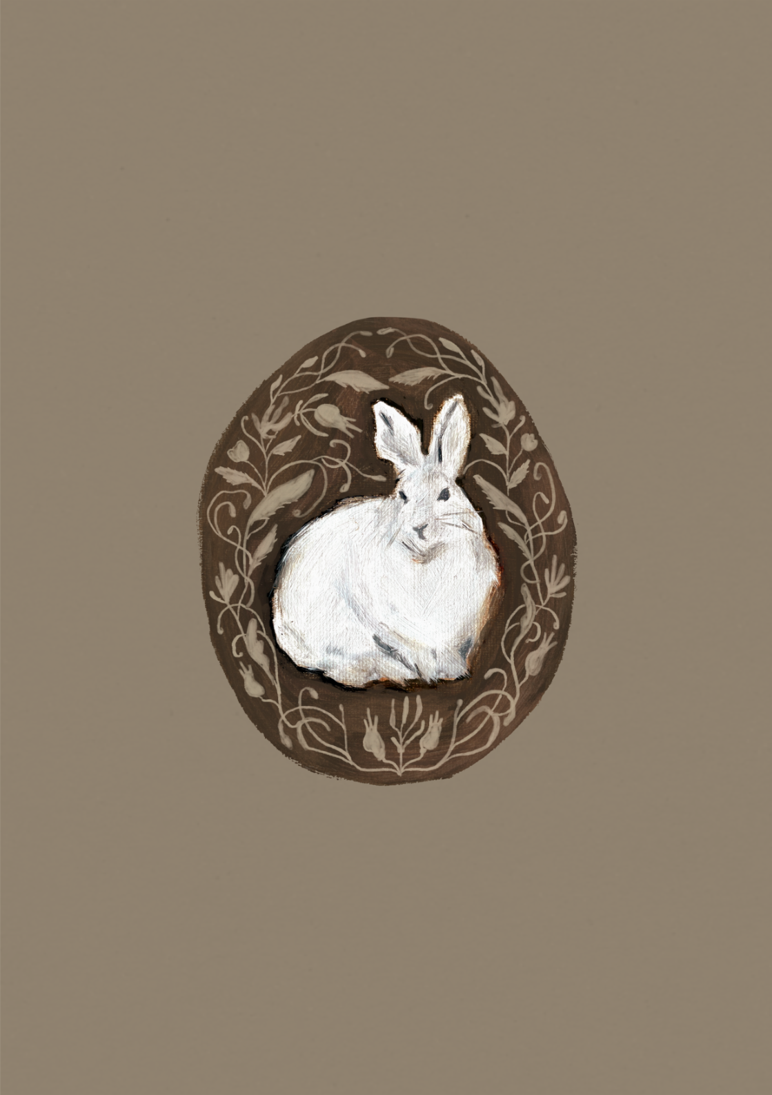 Arctic Hare Print