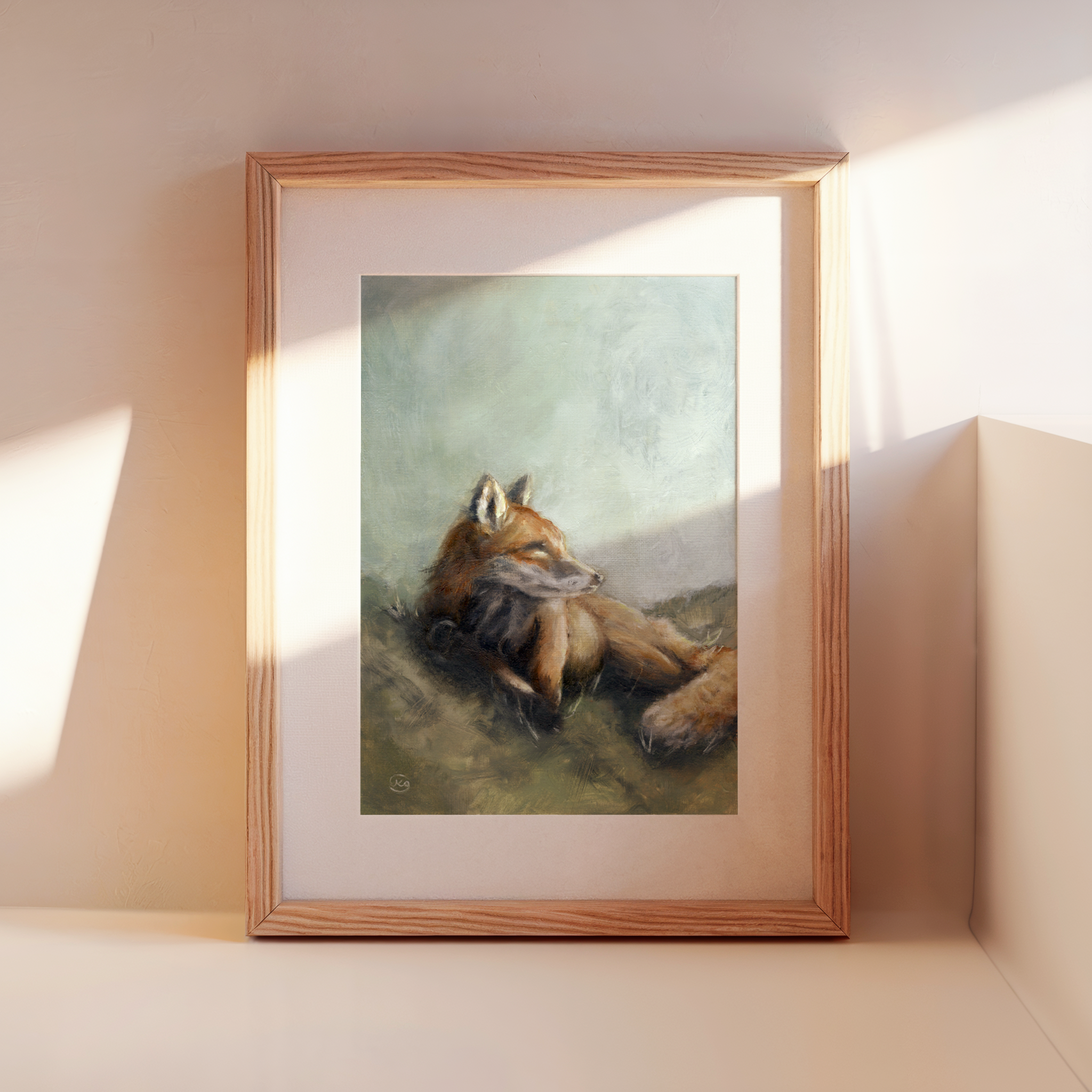 "guardian of land & sky" Print