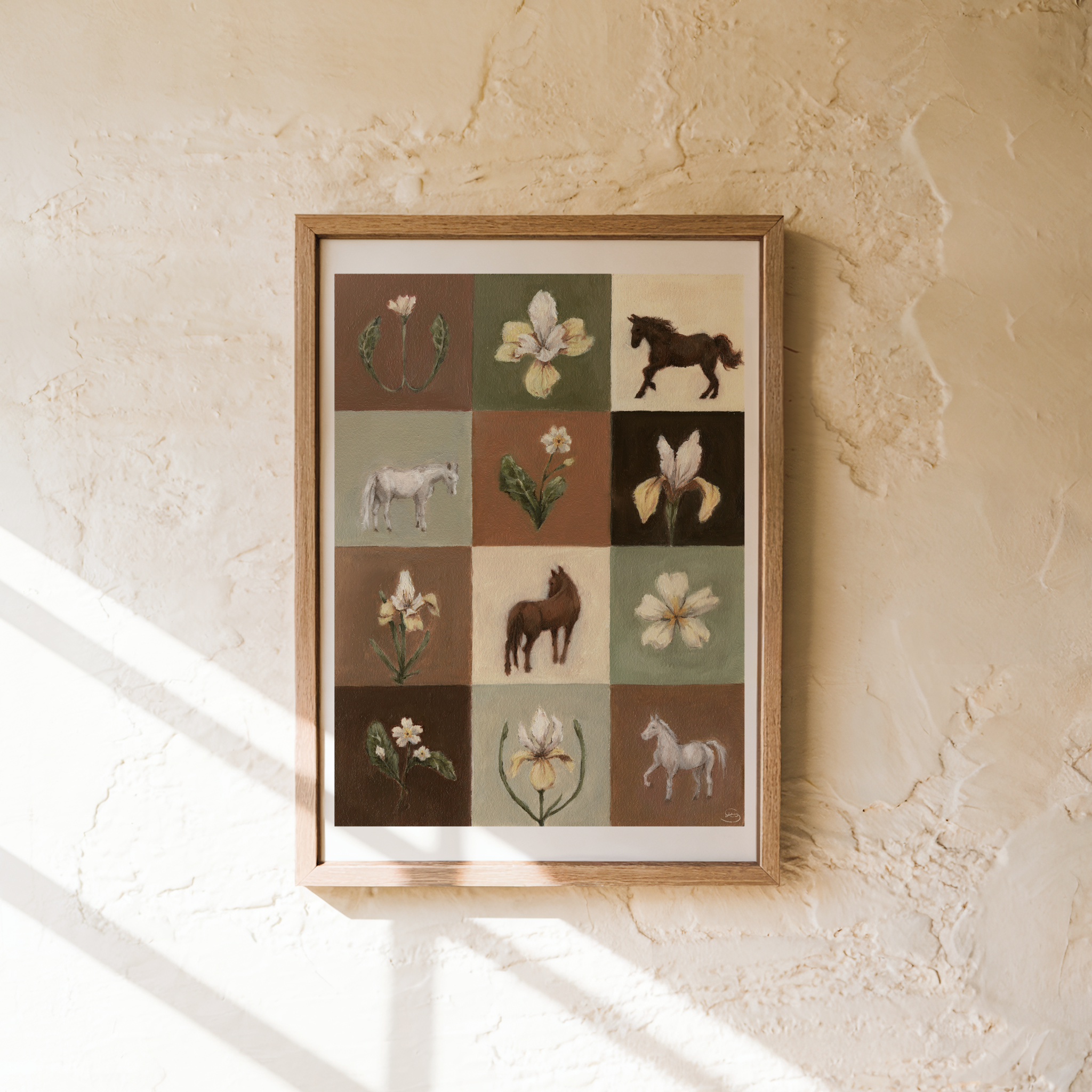Horse Fields Print