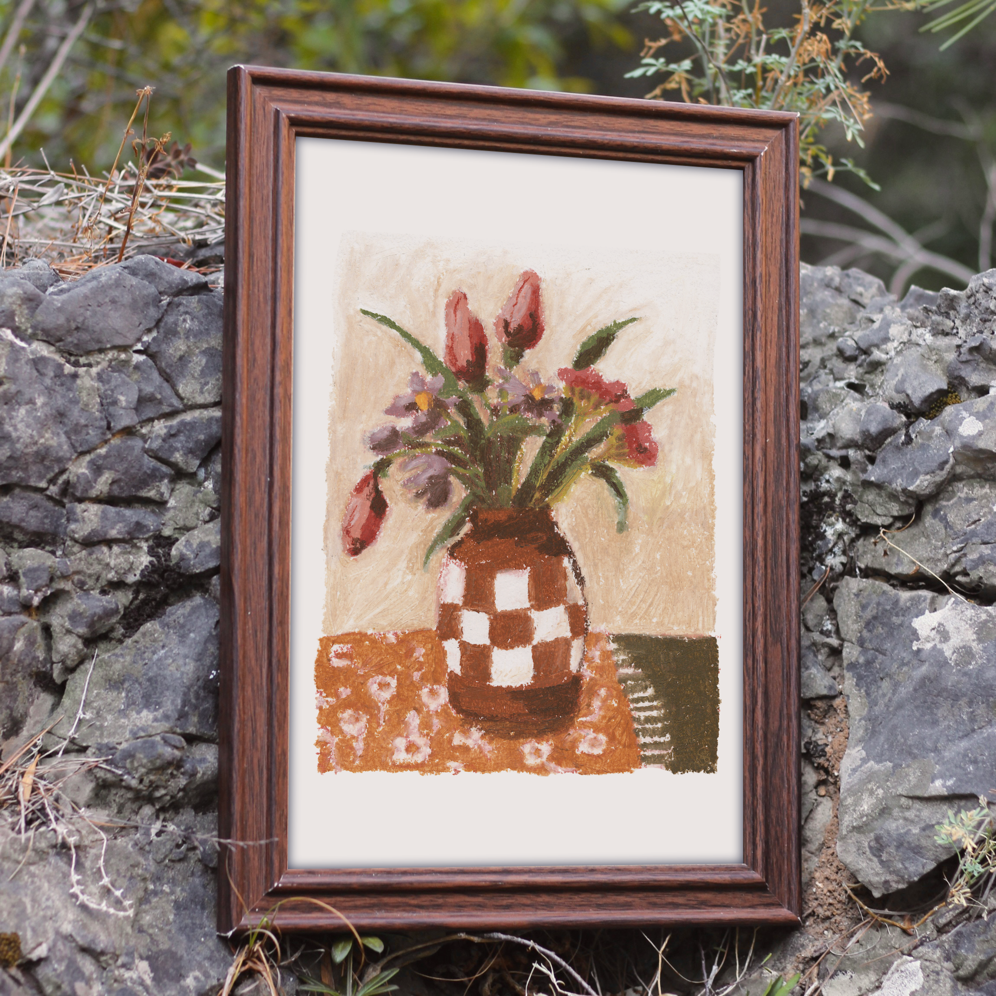 Flower Jar 01 Print
