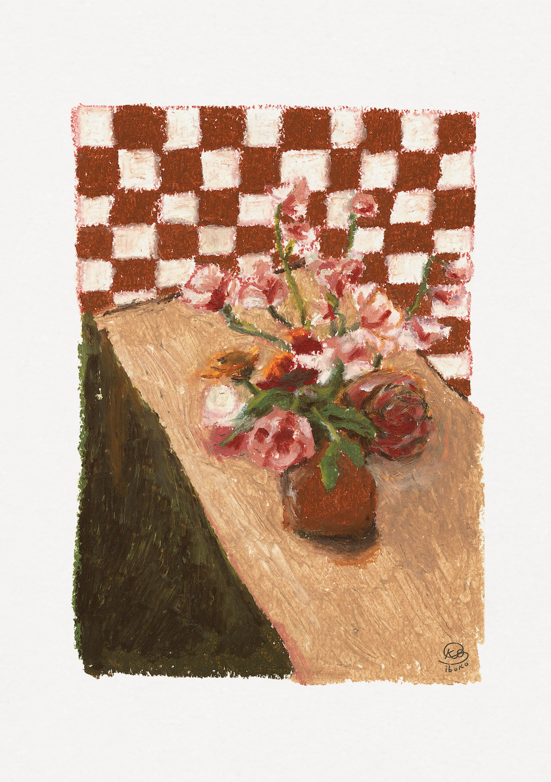 Flower Jar 02 Print