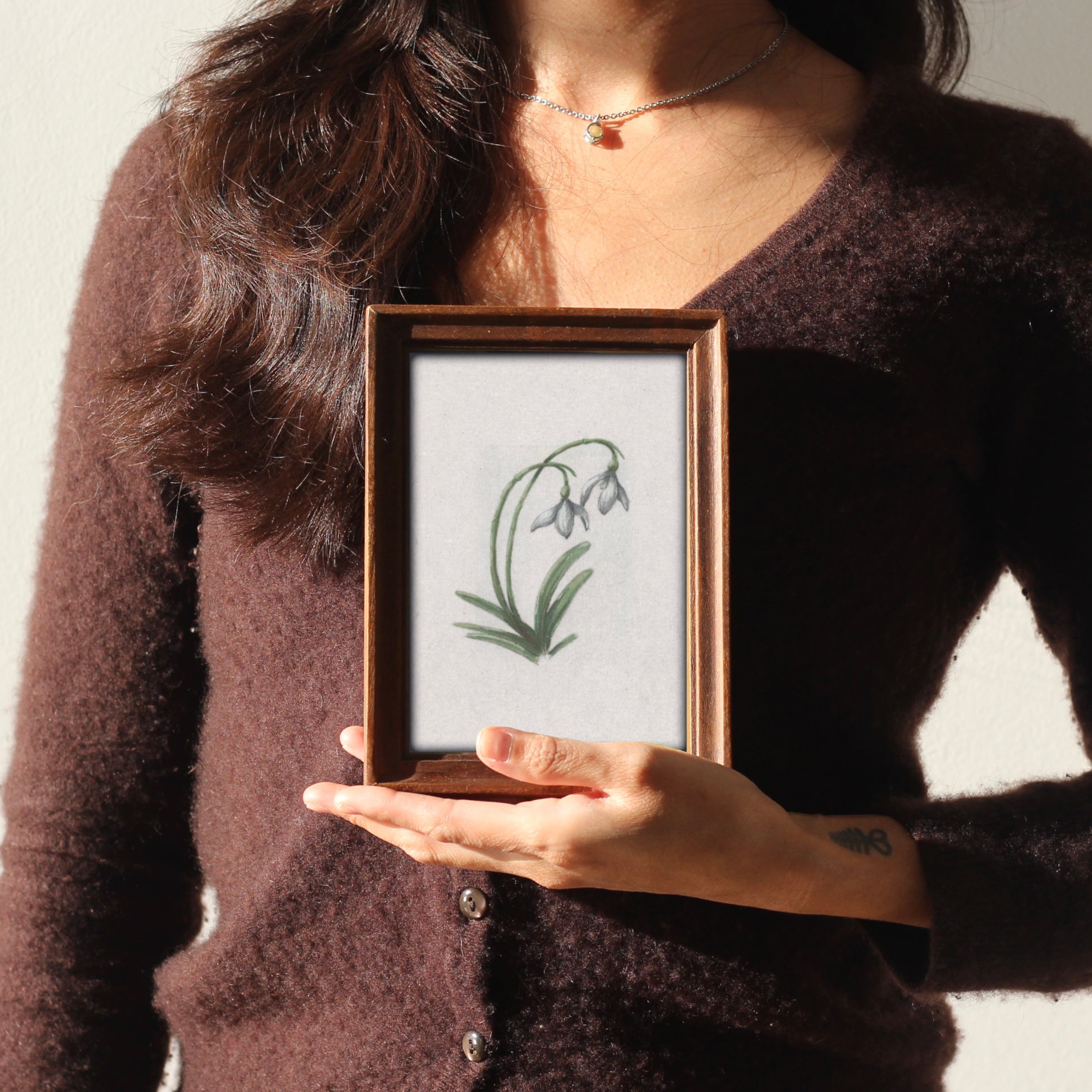 Set of 2 Snowdrop Prints