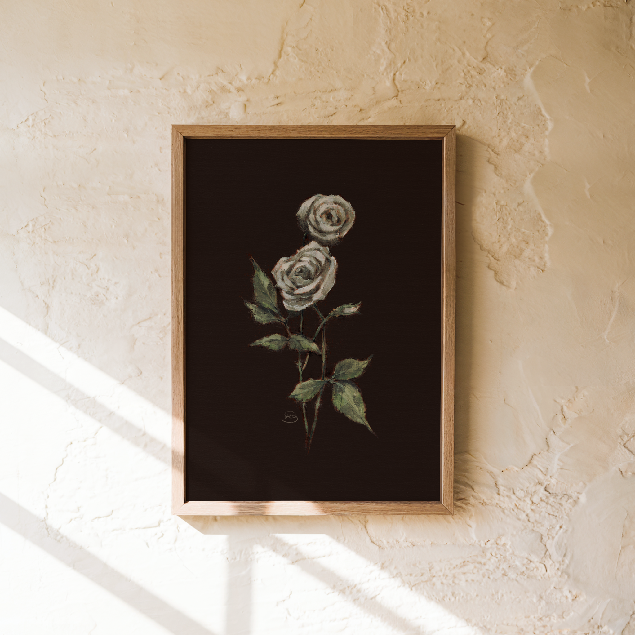Twin Roses Print