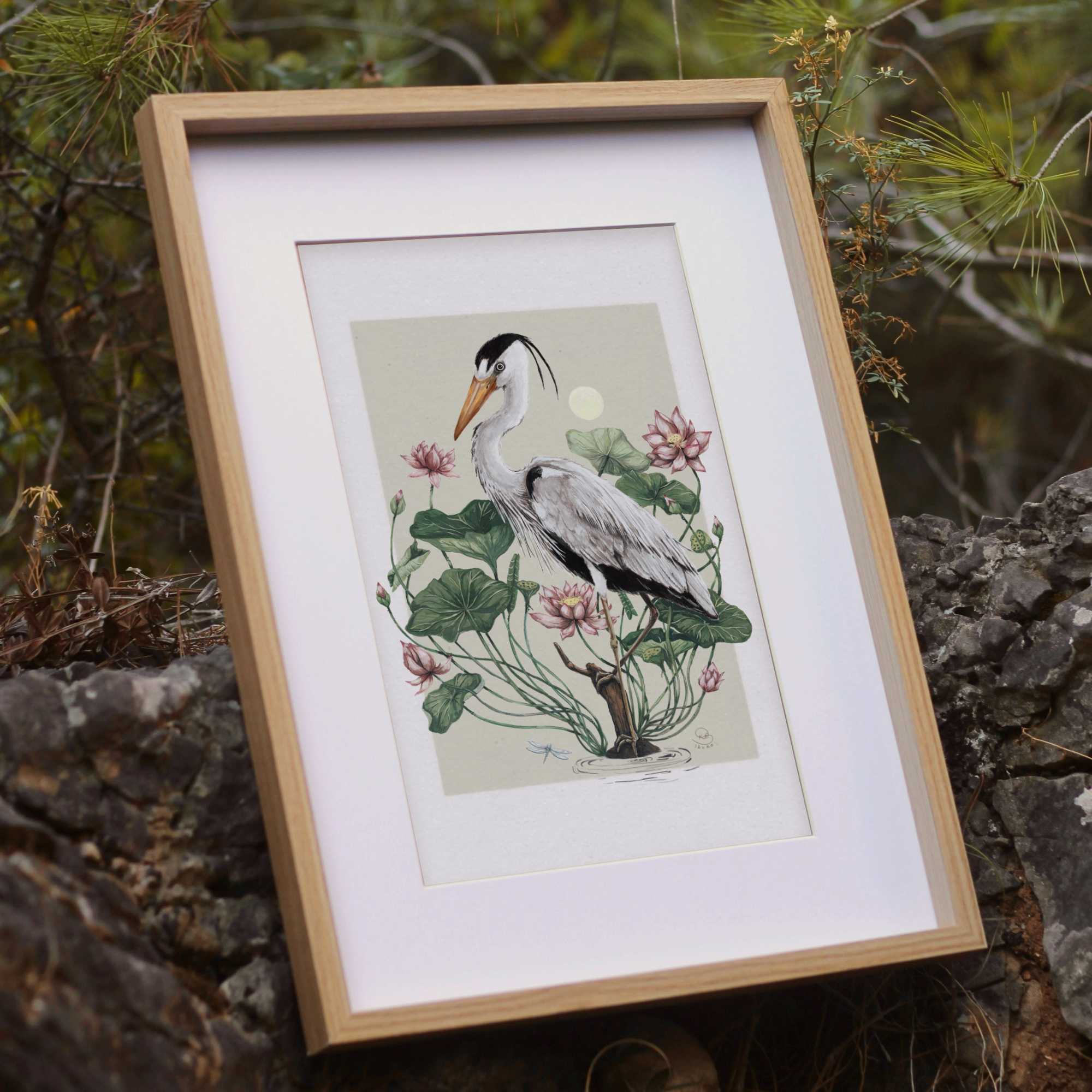 Water Bird Print